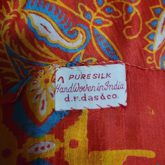 Vintage Silk Scarf - Picture 3 of 3